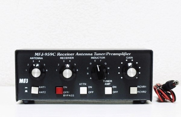 アマチュア無線 MFJ-959C 受信用アンテナチューナー・プリアンプ