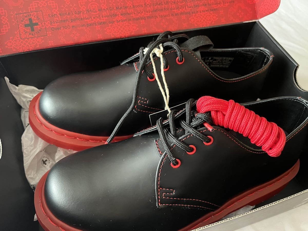 ドクターマーチン 1461 CLOT 3 ホール シューズ BLACK 26cm UK7(UK7 