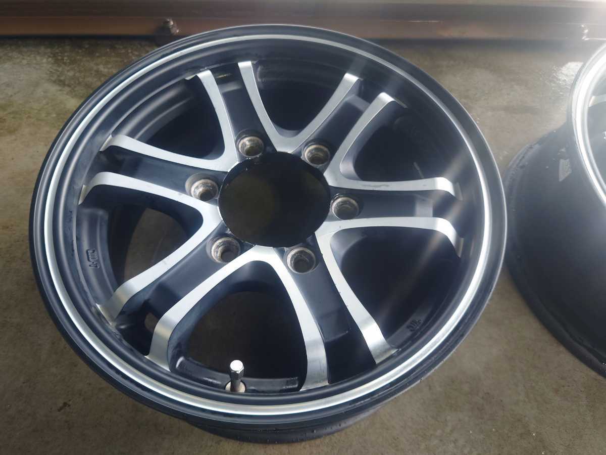 即決以外は着払い　ウェッズ　6穴　15インチ　ハイエースなど_2