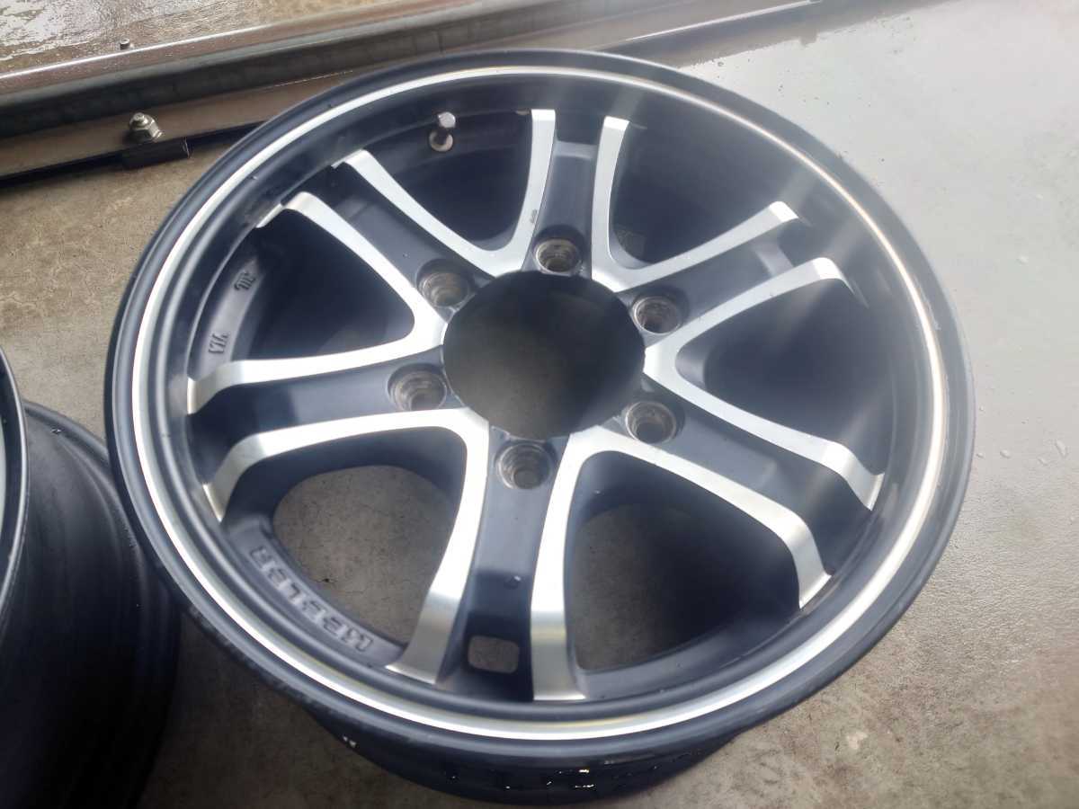 即決以外は着払い　ウェッズ　6穴　15インチ　ハイエースなど_5