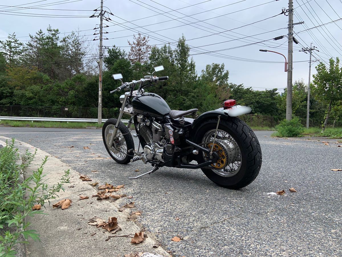 HONDA スティード400 NC26 チョッパー ローロング ボバー カスタム HONDA スティード400 NC26 チョッパー ローロング ボバー カスタム