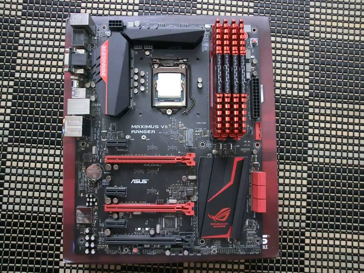 MAXIMUS VII RANGER マザーボード 4790k メモリ16g 3点セット！ ASUS ROG MAXIMUS VII RANGER + Core i7-4790K + メモリ16G