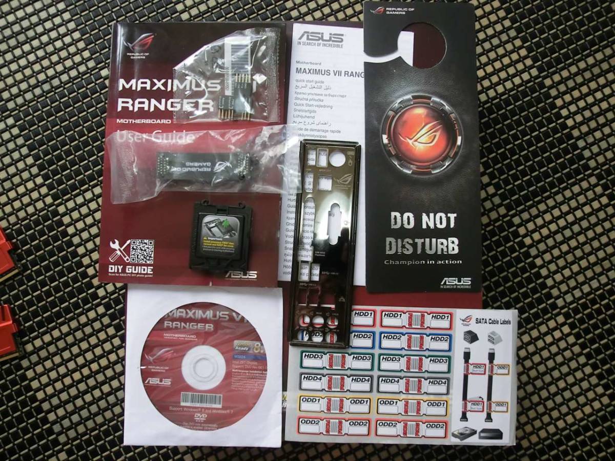 3点セット！ ASUS ROG MAXIMUS VII RANGER + Core i7-4790K + メモリ16G