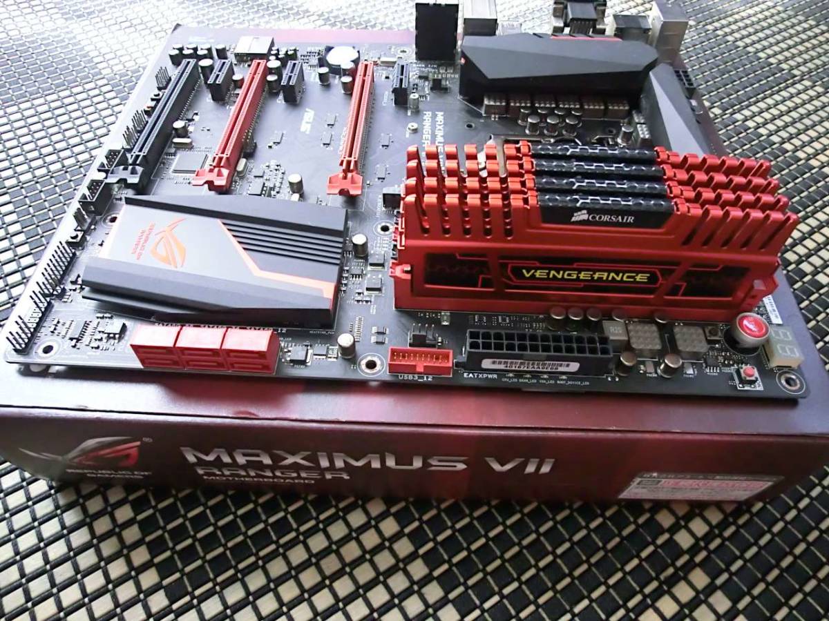 ASUS MAXIMUS VII HERO メモリ i7 4790K 3点セット ASUS MAXIMUS VII