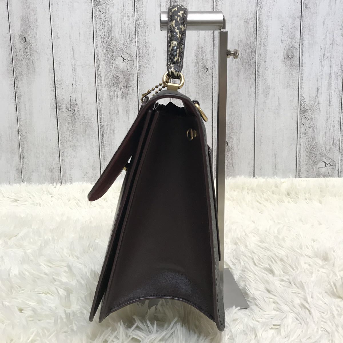 1円【極美品】コーチ coach ハンドバッグ ショルダーバッグ 2way 