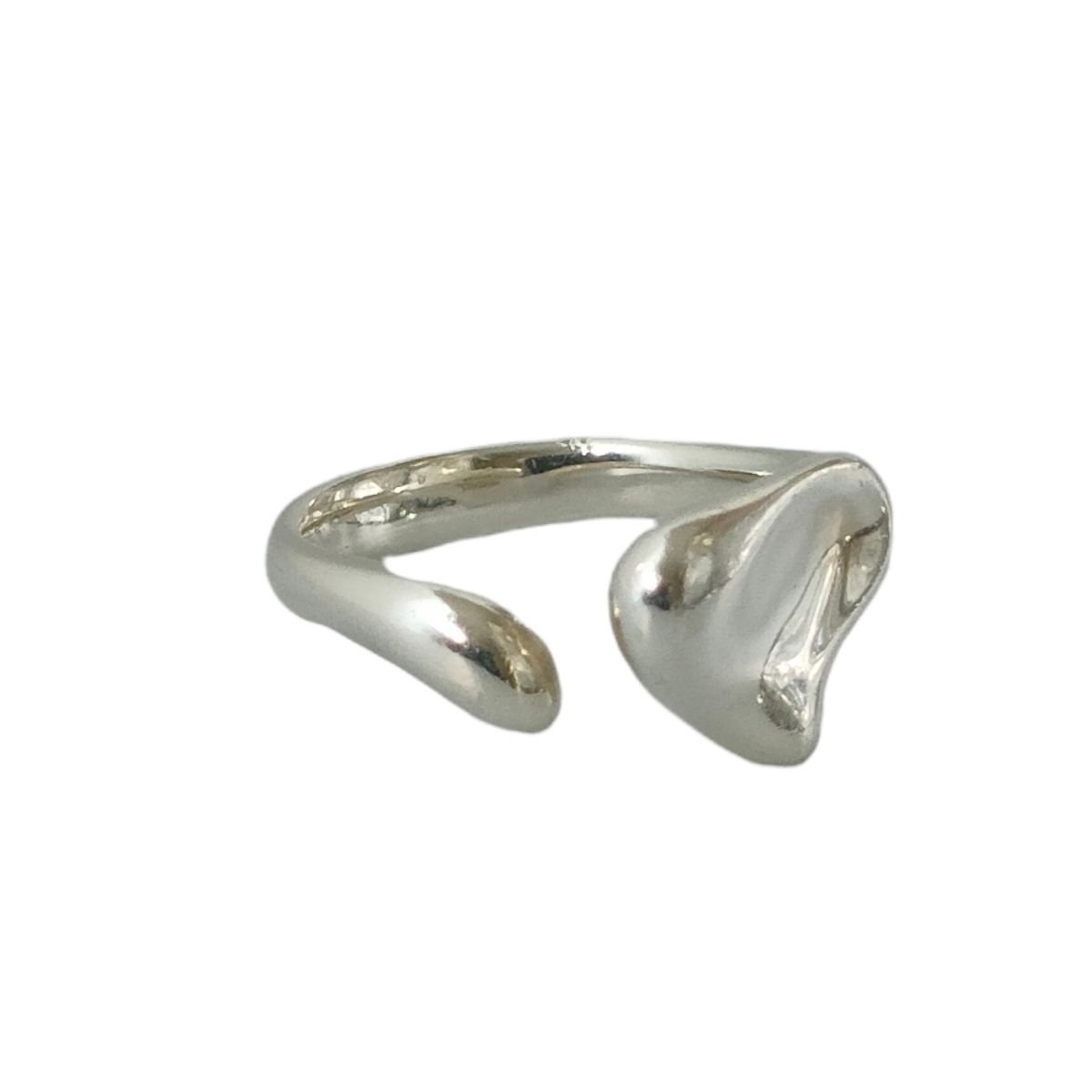 TIFFANY&Co. ティファニー SV925 エルサペレッティ ビーンズハート リング 指輪 アクセサリー 12号 シルバーJ0703(シルバー)｜売買されたオークション情報、yahooの商品情報をアーカイブ公開 - オ シルバー