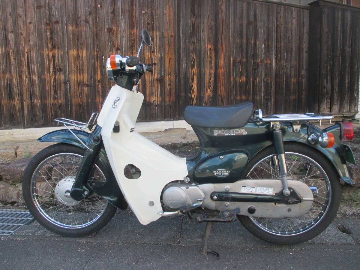 スーパーカブ50 AA01 HONDA キック一発始動 商談中 スーパーカブ50DX スーパーカブ50　AA01 丸目　３速　DX