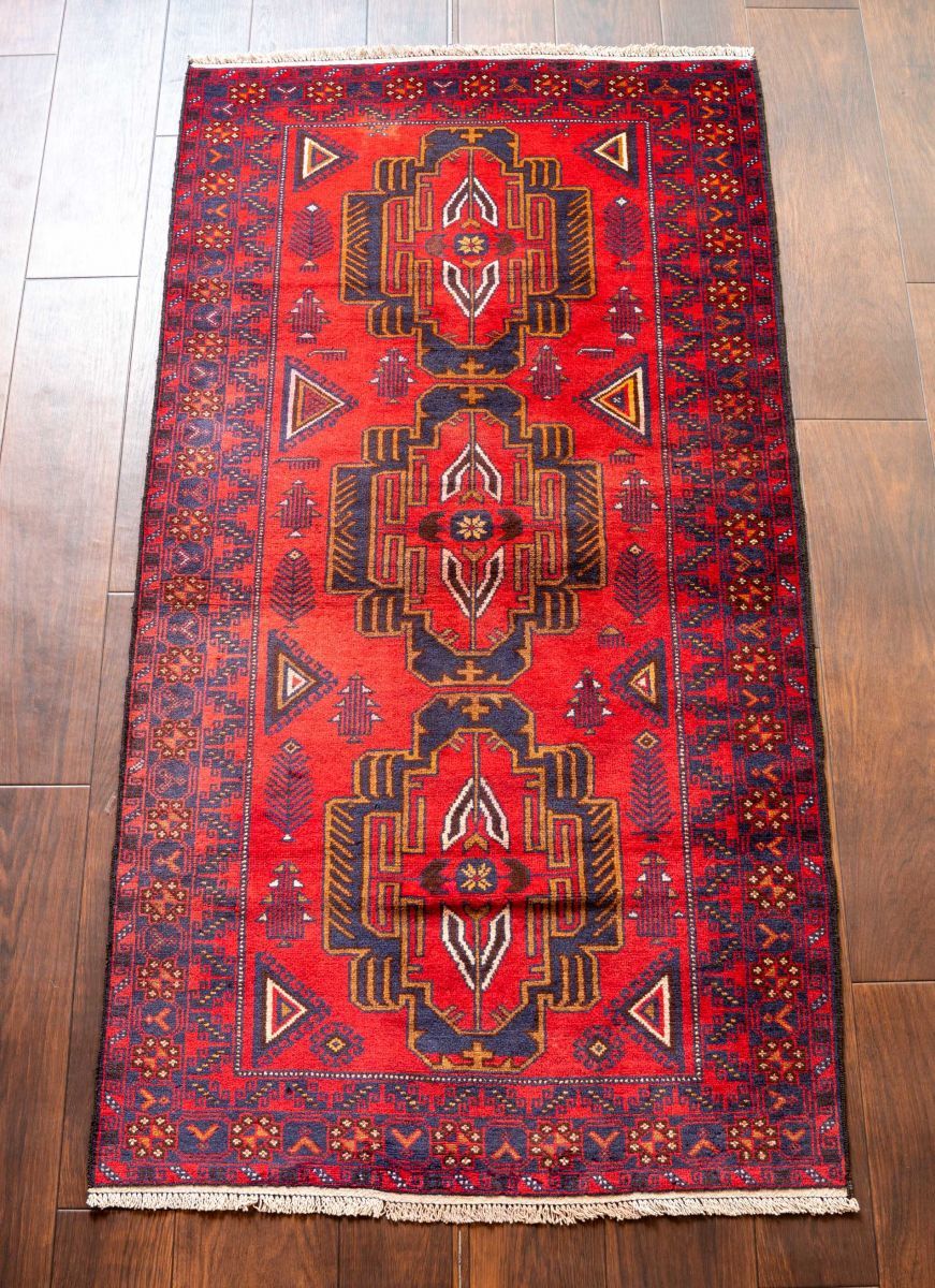 1970年代　トルコ　ヴィンテージ　ラグ　絨毯　106 x 202 cm 1970年代 トルコ ヴィンテージ ラグ 絨毯 106 x 202 cm トルコ