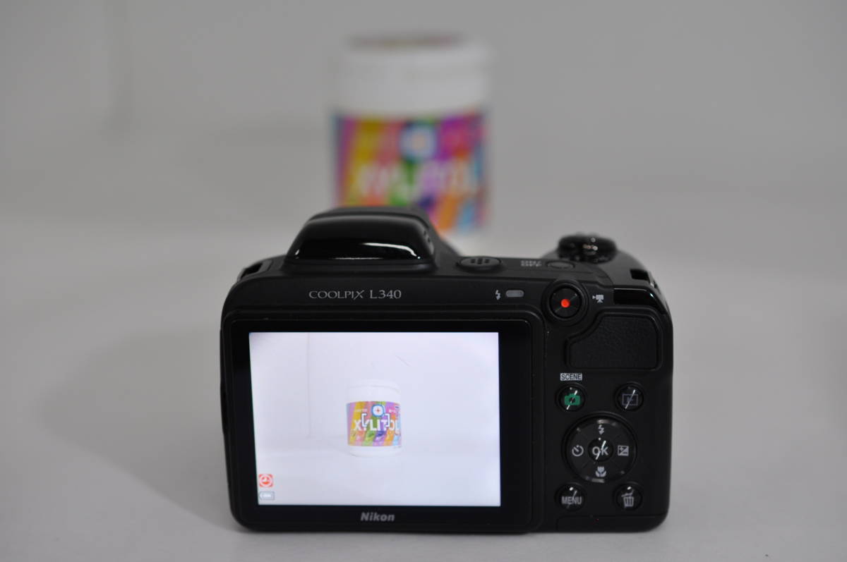 動作品 単三電池使用 ニコン Nikon COOLPIX L340 クールピクス