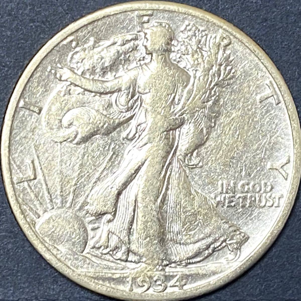 ☆1934年（S） 1935年 1936年（D） アメリカ ウォーキング リバティ 