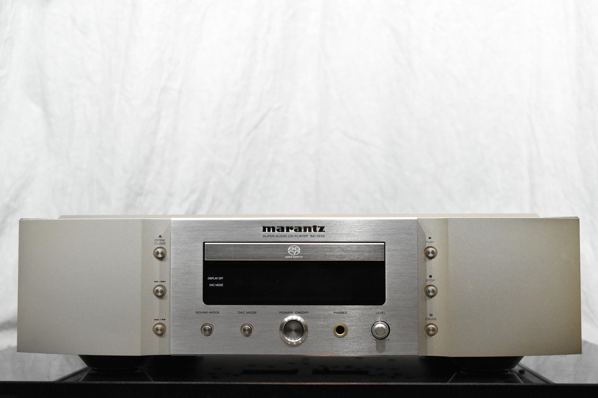 オーディオ機器 希少カラーmarantz CM1040F CD/MDデッキ 動作品 本体操作OK