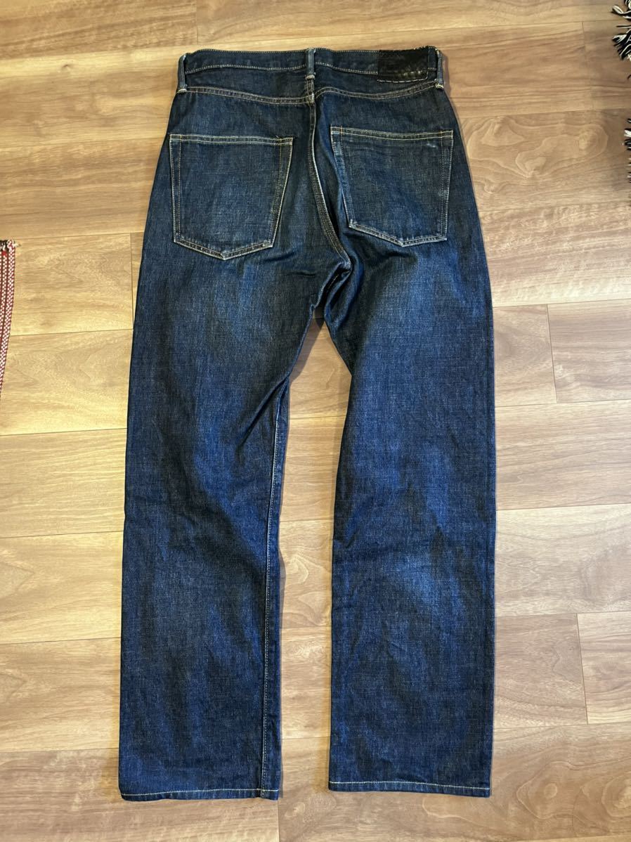 visvimビズビム/Fluxus denim 01R w32×L32(social sculptureフルクサス 