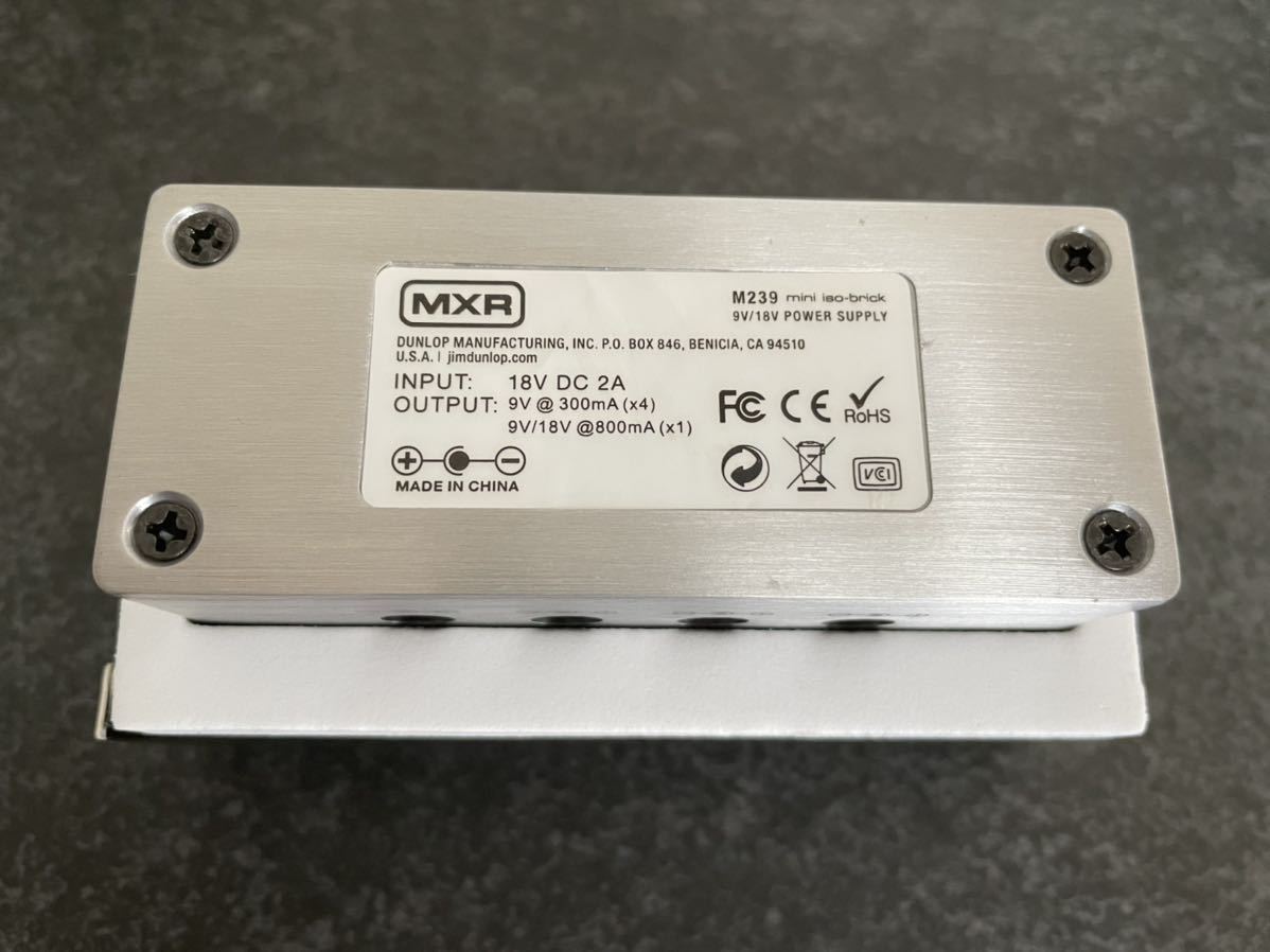 MXR M239 MINI Iso-Brick Power Supply パワーサプライ_6