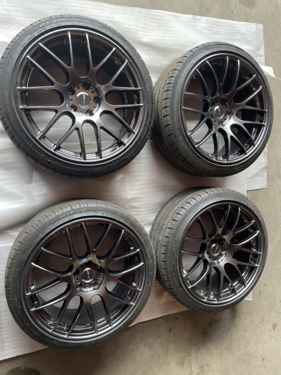 WORK EMOTION ワークエモーション M8R pcd114.3 19インチ8.5J+38 2本 