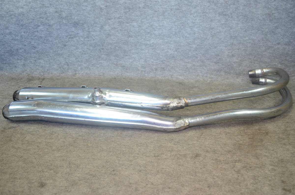 純正無番マフラー付き ホンダ OUT MUFFLER SOUND 無番マフラー｜バイク 【Y22-0005】HONDA　CB750K用　無番マフラー（詳細不明）　ジャンク品/CB750Kマフラー/CB750K0無番マフラー/CB750K純正マフラー