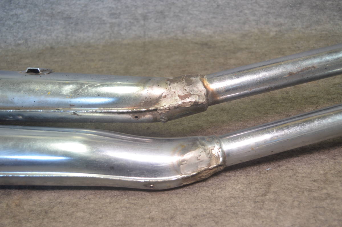 純正無番マフラー付き ホンダ OUT MUFFLER SOUND 無番マフラー｜バイク 【Y22-0005】HONDA　CB750K用　無番マフラー（詳細不明）　ジャンク品/CB750Kマフラー/CB750K0無番マフラー/CB750K純正マフラー