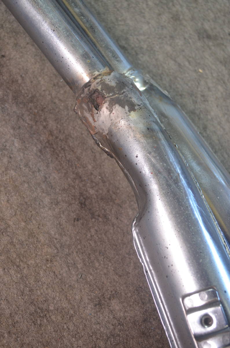 純正無番マフラー付き ホンダ OUT MUFFLER SOUND 無番マフラー｜バイク 【Y22-0005】HONDA　CB750K用　無番マフラー（詳細不明）　ジャンク品/CB750Kマフラー/CB750K0無番マフラー/CB750K純正マフラー