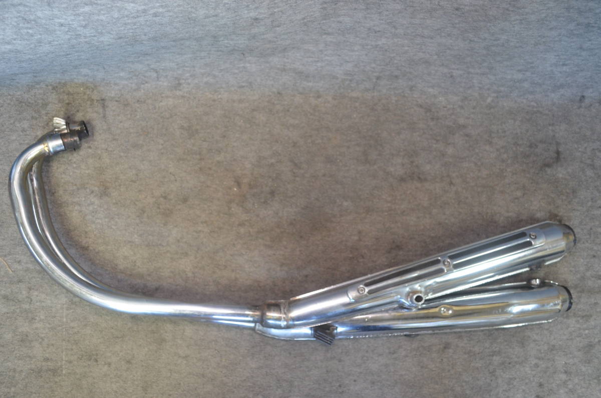 純正無番マフラー付き ホンダ OUT MUFFLER SOUND 無番マフラー｜バイク 【Y22-0005】HONDA　CB750K用　無番マフラー（詳細不明）　ジャンク品/CB750Kマフラー/CB750K0無番マフラー/CB750K純正マフラー