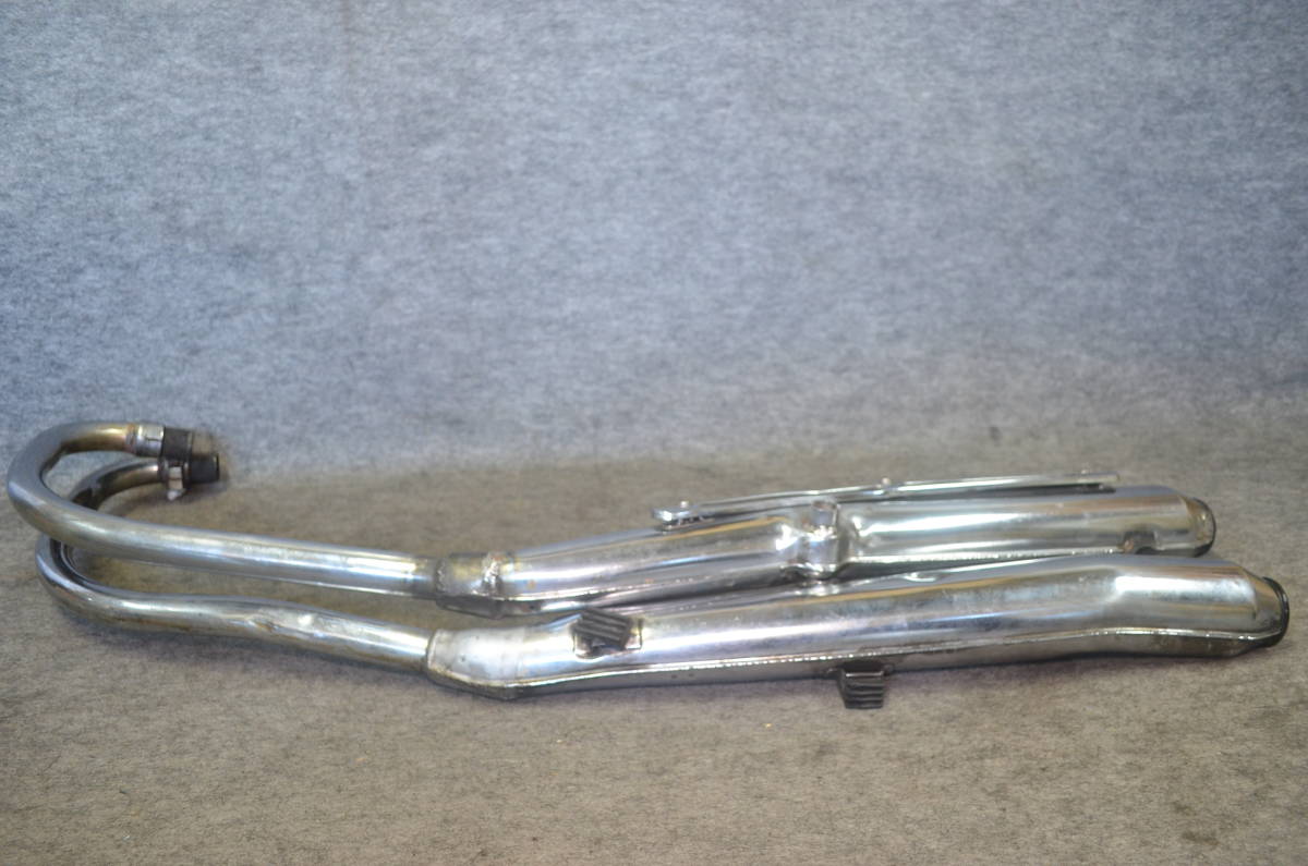 純正無番マフラー付き ホンダ OUT MUFFLER SOUND 無番マフラー｜バイク 【Y22-0005】HONDA　CB750K用　無番マフラー（詳細不明）　ジャンク品/CB750Kマフラー/CB750K0無番マフラー/CB750K純正マフラー