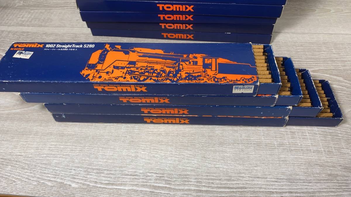 TOMIX 直線・カーブレール 82本 まとめセット TOMIX ストレートレール カーブレール まとめ売り 1002S280他 TOMIX
