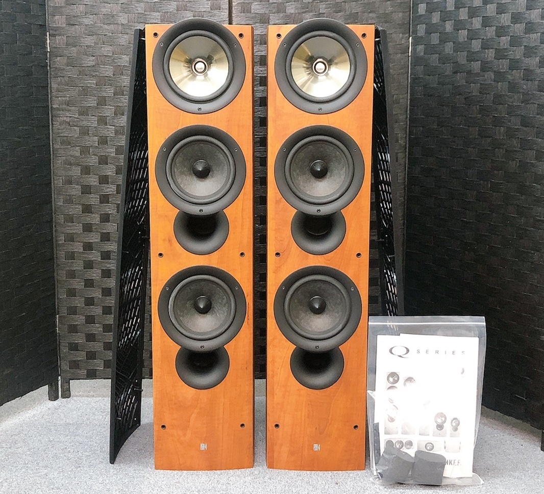 良品 KEF ケフ iQ9 SP3503 トールボーイ型 ペア スピーカー 動作未確認