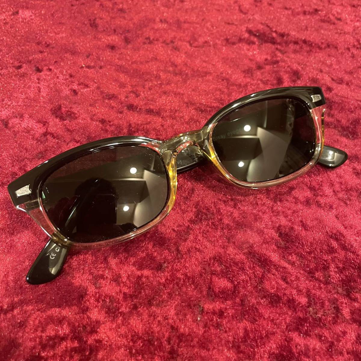 1000円〜 stussy ステューシー skyfighter スカイファイター クリア 