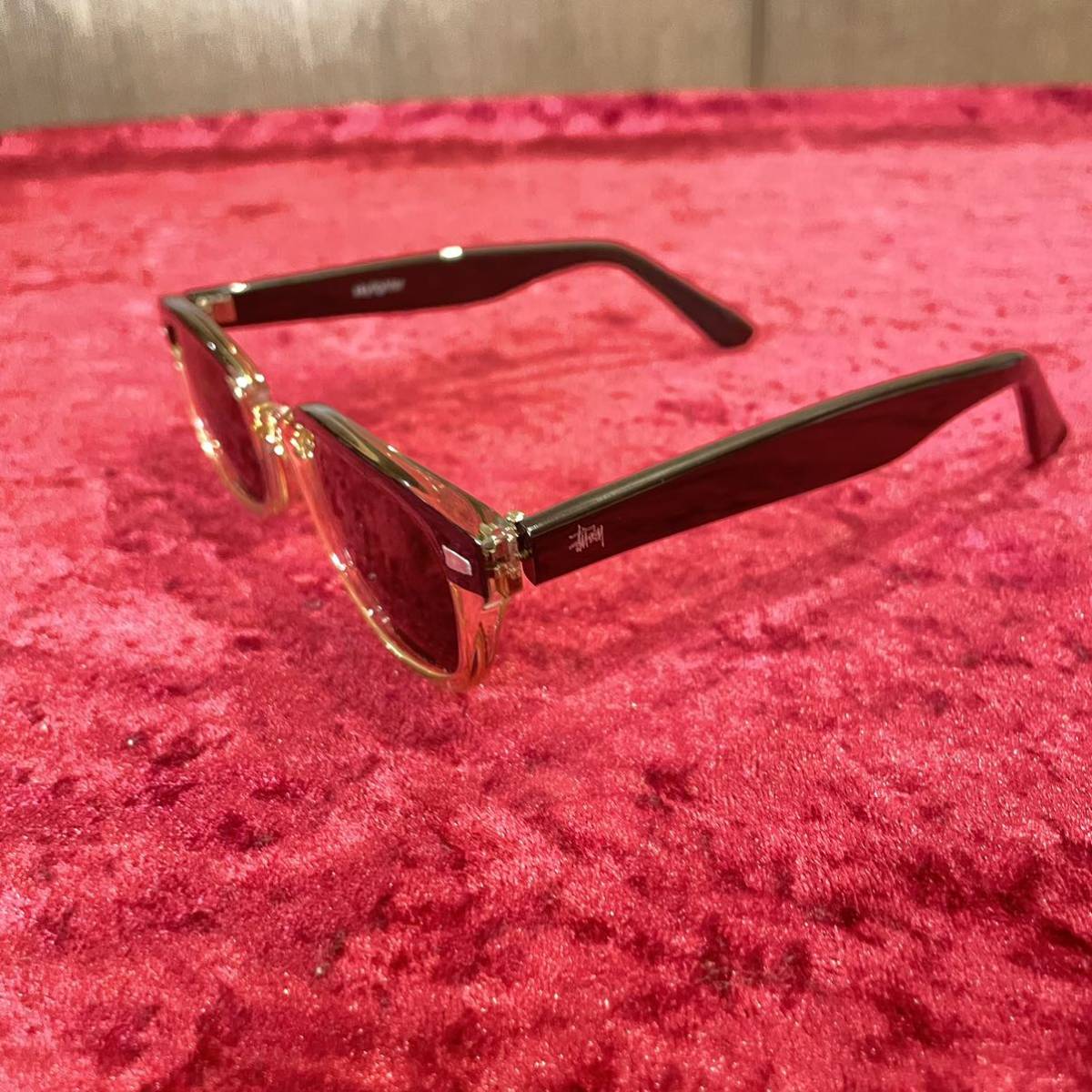 1000円〜 stussy ステューシー skyfighter スカイファイター クリア 