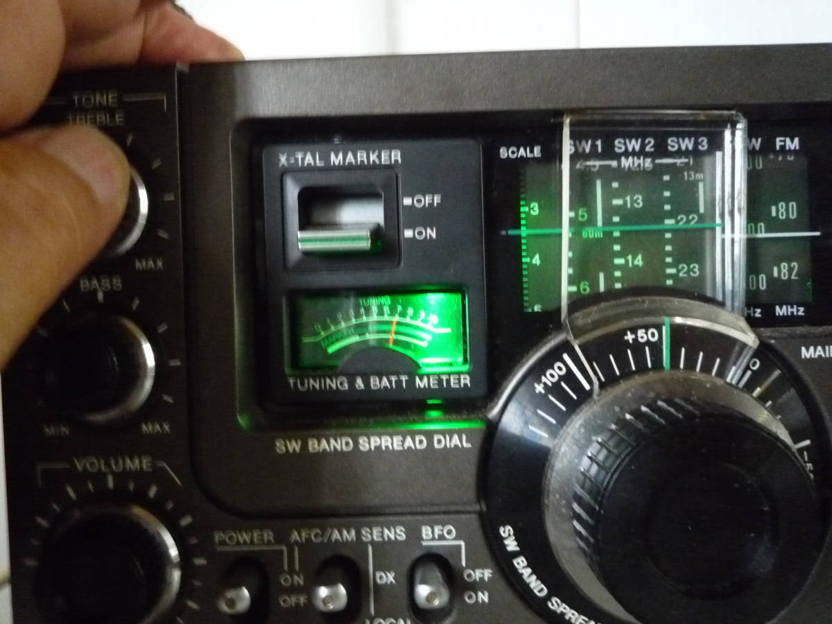 O-4283　ジャンク　SONY FM/AMBAND RECEIVER ICF-5900 Sony FE SONY Field Rent Version)