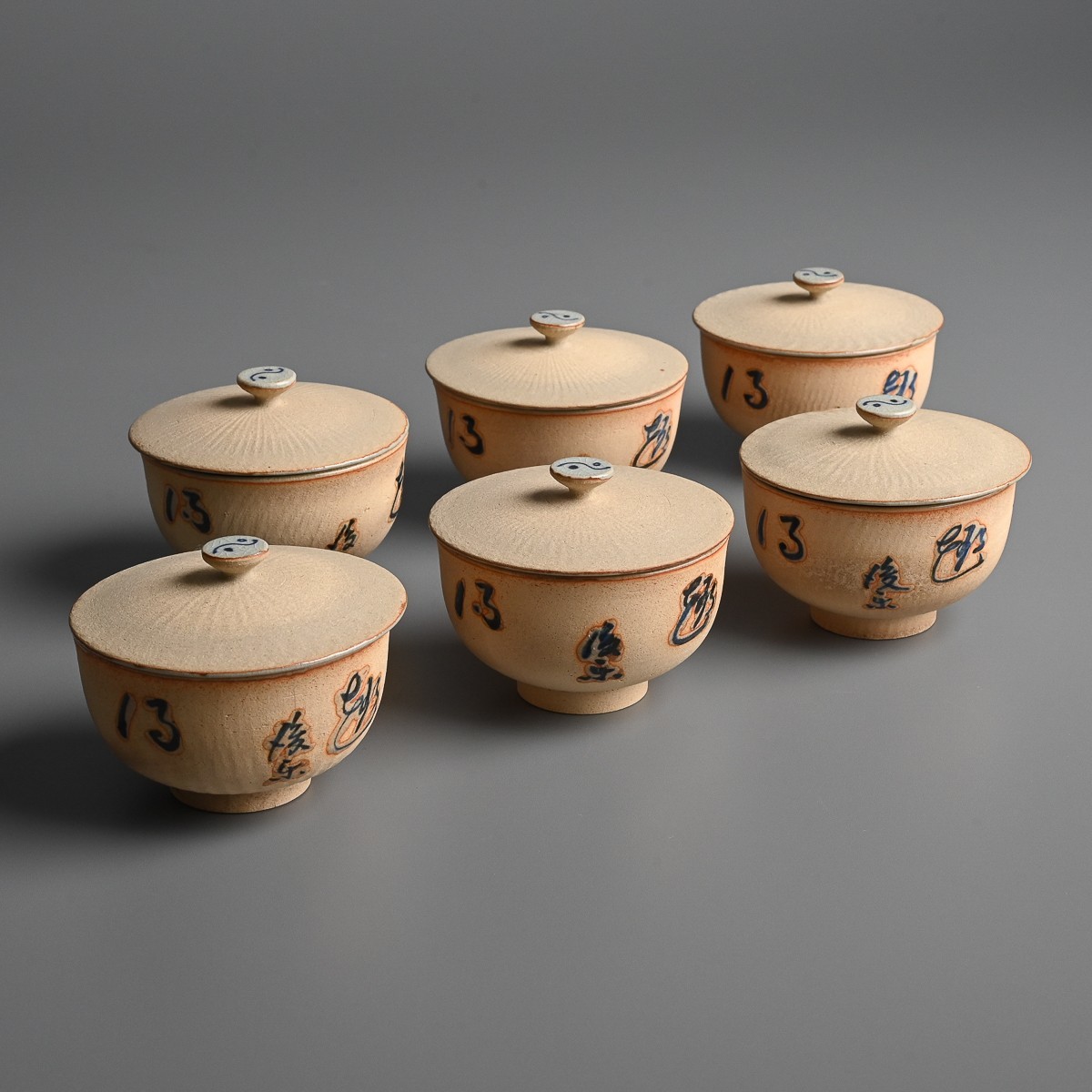 【正規品，安い】 北村和善作 漢詩 太極図摘み 蓋付 番茶茶碗 計6客 小川流 後楽 煎茶道具 和食器 陶器 焼物 食器 伝統 古美術 古道具 時代 古玩 骨董(陶磁一般)｜売買されたオークション情報、yahooの商品情報 陶磁一般
