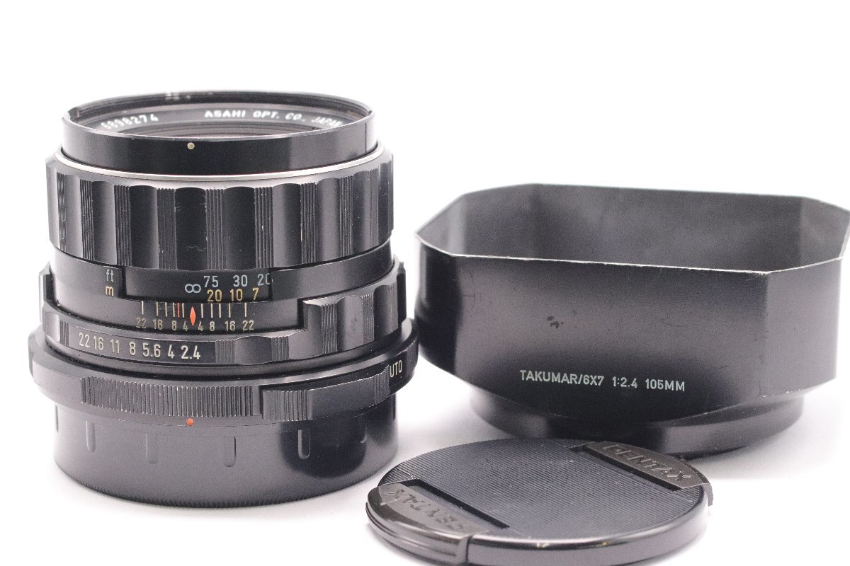 PENTAX ペンタックス Super-Multi-Coated TAKUMAR/6×7 105mm F2.4 単