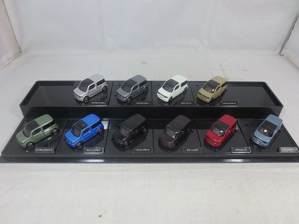 1円スタート】 トミカ トミカ 日産キューブカラーサンプル 10色 （非売品）