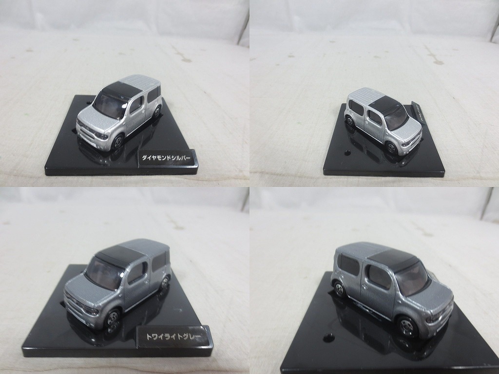 1円スタート】 トミカ トミカ 日産キューブカラーサンプル 10色 （非売品）