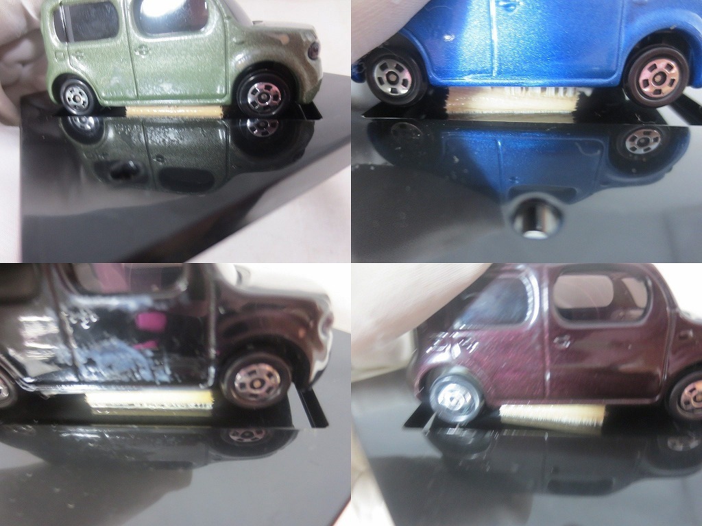 1円スタート】 トミカ トミカ 日産キューブカラーサンプル 10色