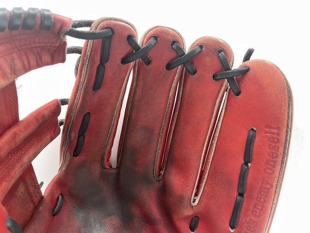 硬式 誠 誠グローブ 即戦力品 使用感強 BGH4BU 誠グローブ MAKOTO 硬式外