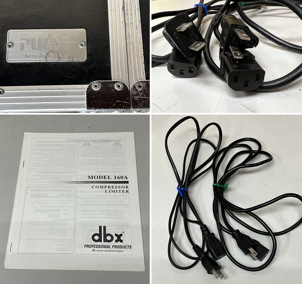 160A dbx Compressor コンプレッサー モノラル DBX 税込販売価格 買取