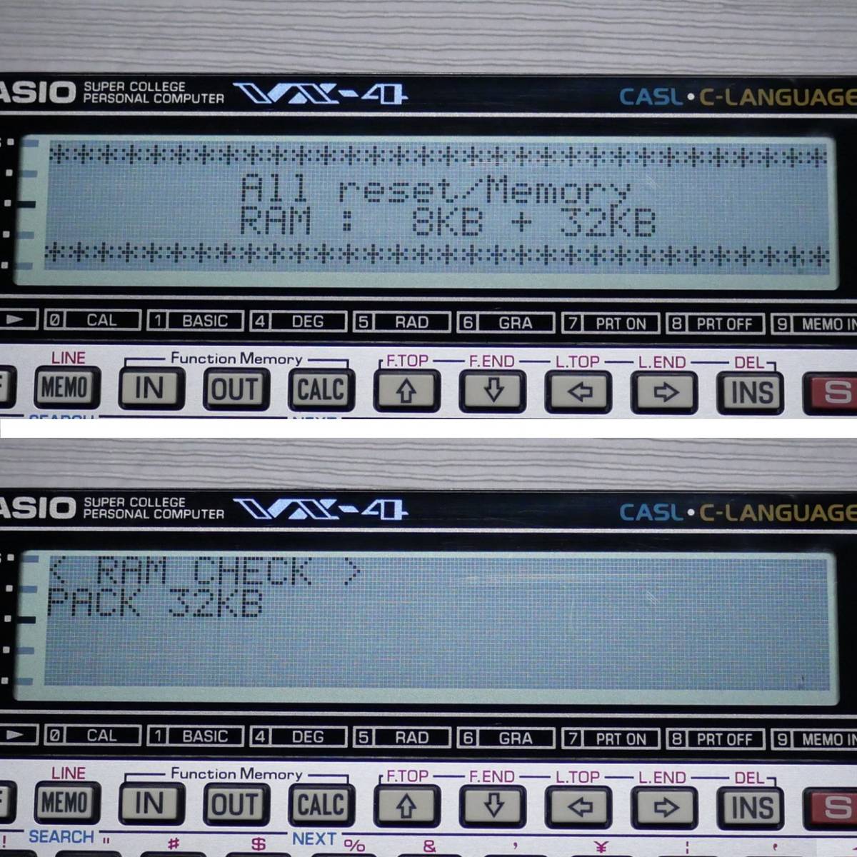 RP-33 CASIO PACK MEMORY Memory (ポケコン ポケコン 増設RAM