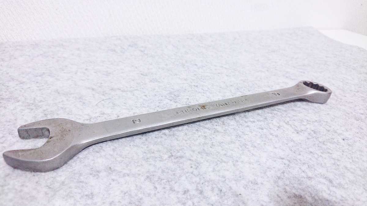 ネコポス 全国一律210円 スパナ メガネレンチ 19mm Chrome Vanadium 直渡し歓迎_2