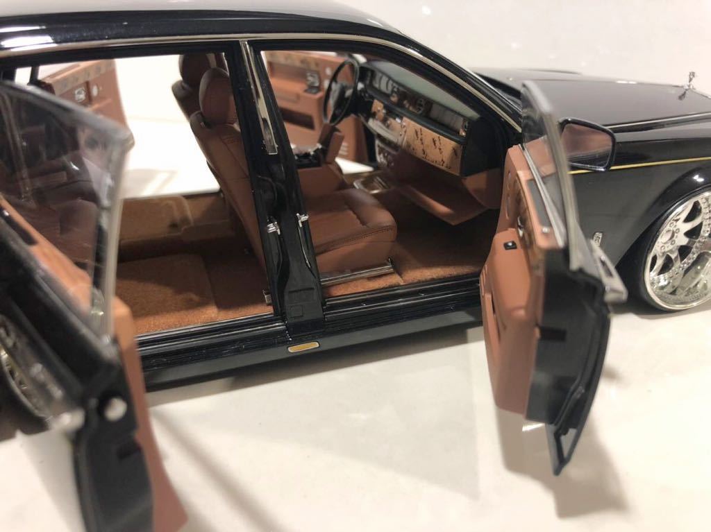 1/18 京商 ロールスロイスファントム 超深リムカスタム ダイヤモンド