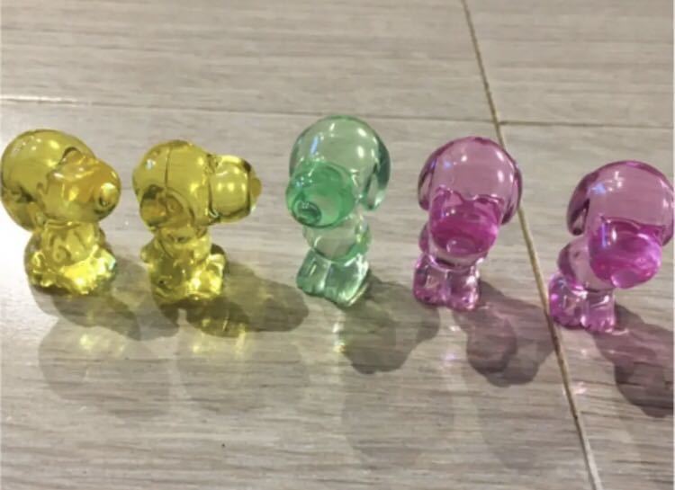 クリスタル スヌーピー SNOOPY 置物 おもちゃ UFOキャッチャー景品
