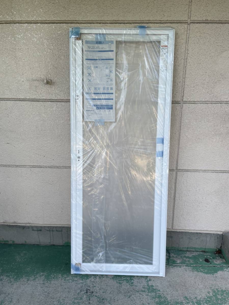 新品・未使用ユニットバス扉 ホワイト色 左吊元 w800 (浴室ドア  