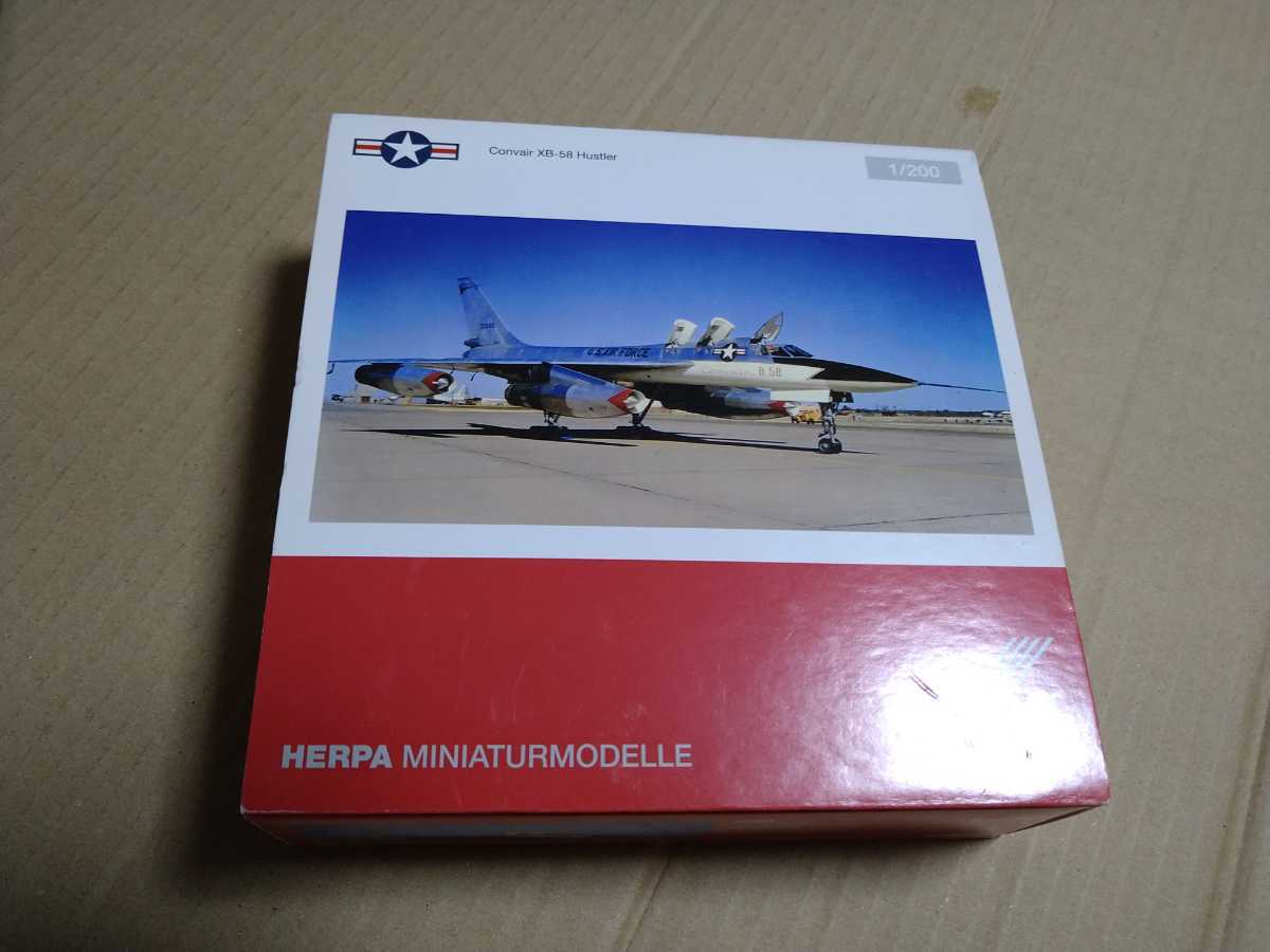 Hustler Convair XB-58 Force - 1⁄200 1:200 Air U.S. Herpa B-58 航空機・