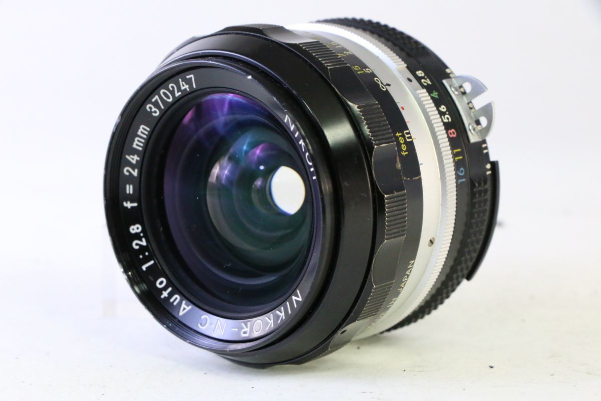 光学きれい☆ニコン Nikon AI改 Nikkor-N.C Auto 24mm F2.8☆うす