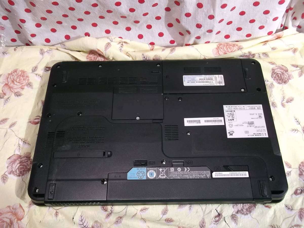☆ジャンク/LIFEBOOK AH AH77/G Core i7 2670QM/15.6LED/ブルーレイ 