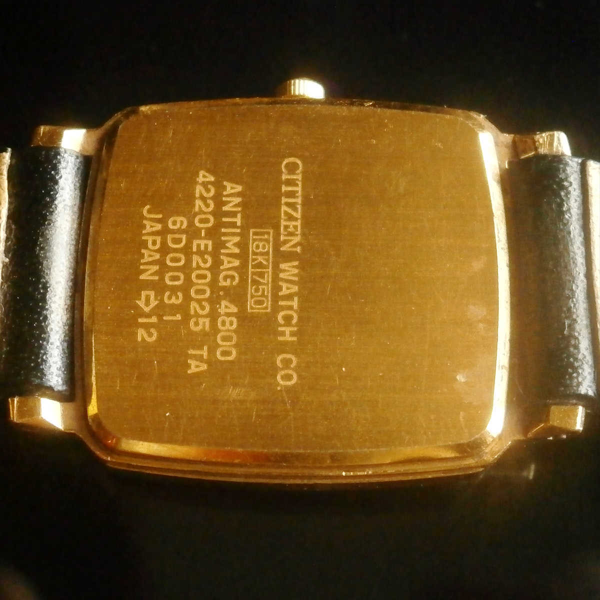 シチズン エクシード CITIZEN EXCEED レディース 金無垢 18K 750 4220 