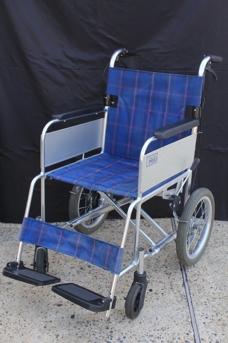 MIKI ミキ 超軽量 介助型車いす C43KDB NCS