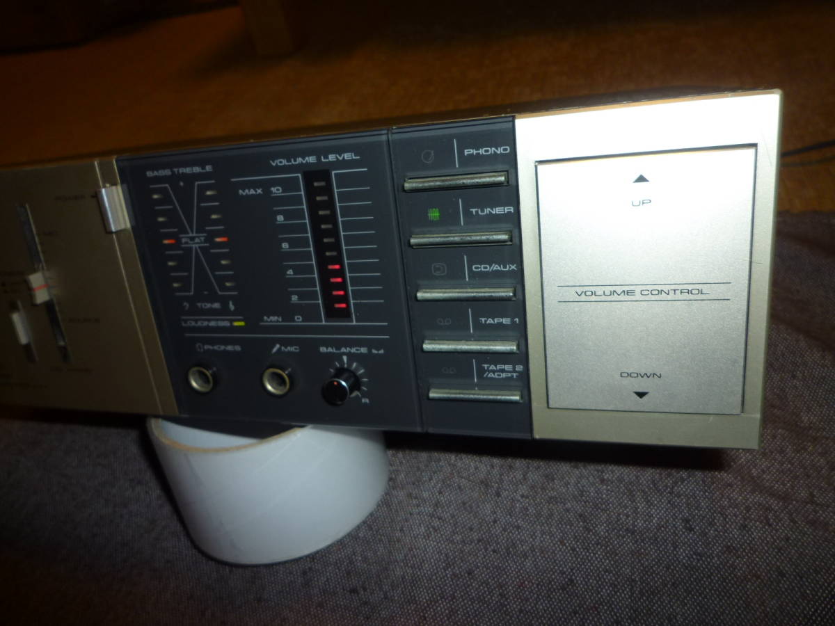 Pioneer パイオニア A-X7 プリメインアンプ 動作品 昭和 80年代 80S