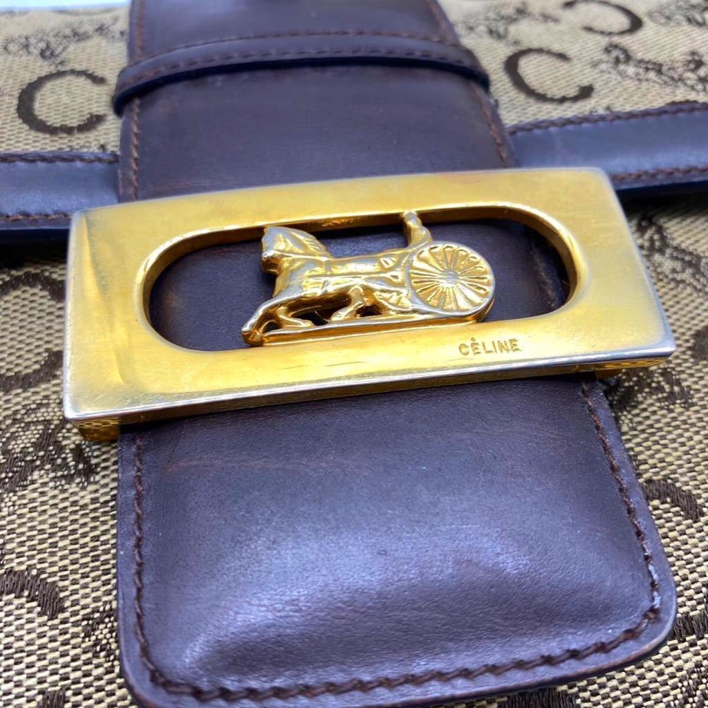 CELINEセリーヌ 馬車金具 ショルダーバッグ – NISHIKINO