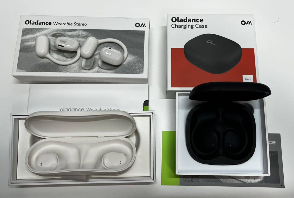 中古美品]Oladanceウェアラブルステレオ+Oladance充電ケース Oladance