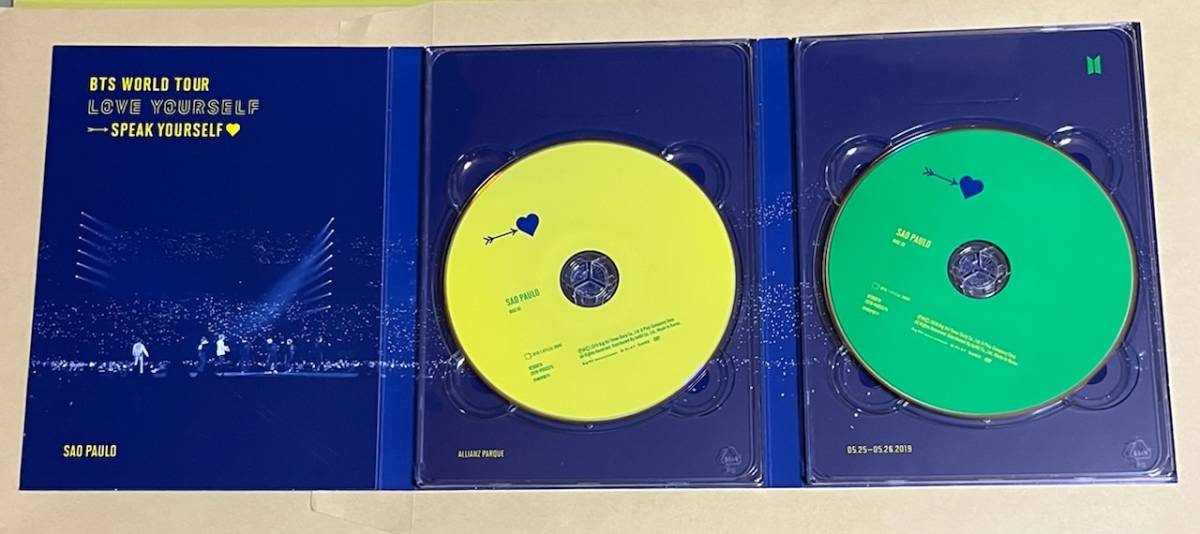 日本語字幕無し】 BTS DVD WORLD TOUR LOVE YOURSELF SPEAK YOURSELF