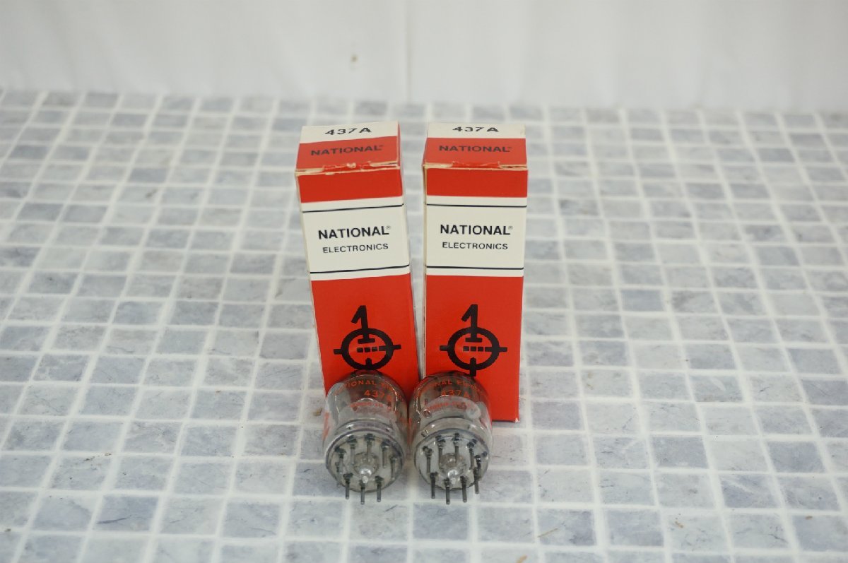 【新作登場，SALE】 SK a534160 ⑯ 品 NATIONAL ELECTRONICS USA 437A 真空管 2本セット 元箱付き(真空管)｜売買されたオークション情報、yahooの商品情報をアーカイブ公開 - オークファン 真空管